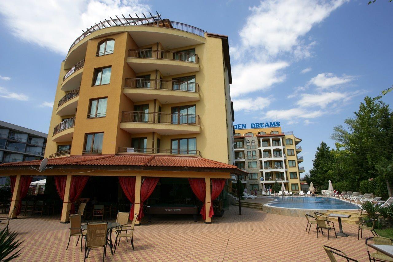 Complex Golden Dreams Aparthotel Sunny Beach Exterior foto